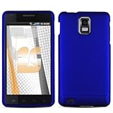 Blue Rubberized Protector Case for Samsung Infuse i997