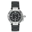 Cartier Men's W31077U2 Pasha Seatimer Automatic Stainless Steel and Rubber Watch by Cartier