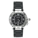 Cartier Men's Pasha Seatimer Rubber Watch #W31077U2