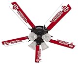 Indiana Hoosiers Ceiling fan with Light