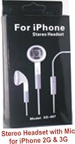 Accessories Online -  Stereo Headphones / Headset for Apple iPhone / iPhone 3G With Microphone