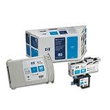 HP Designjet Ink Cartridge For 1050/1055, 350 ml, Cyan
