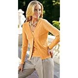 AUSTIN REED POINTELLE V-NECK SHELL at Austin Reed