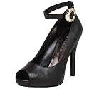 BCBGirls Women's Denay Peep Toe