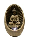 Buddha Tabletop Fountain w/ LED Light