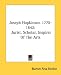 Search : Joseph Hopkinson 1770-1842: Jurist, Scholar, Inspirer Of The Arts