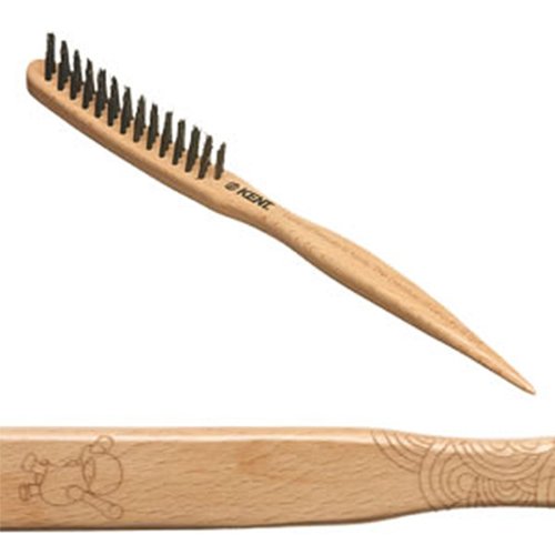 Kent LBC1 (Little Girl Marking) - New Back Combing Beechwood Hair Brush Preisvergleich
