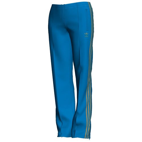 Adidas Damen Track Hose Firebird, sharp blue/clear sand, 36, O57504 Preisvergleich