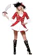 2PC Pirate of the Caribbean Pirate Overcoat Sexy Holiday Party Costume