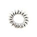 10 pcs .925 Sterling Silver Round Jump Ring Wire Coil Spacer Bead 6.5mm / Findings / Bright
