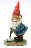 from The Emporium Gnomes Novelty Garden Gnomes Statue / Ornament - Playing Golf