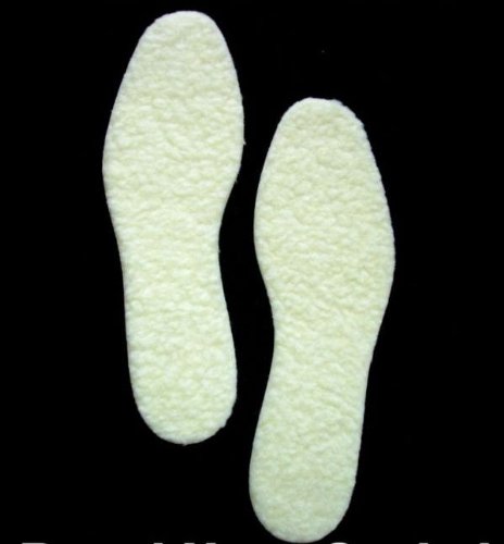 Women's FLEECE Insoles WARM Comfortable SOFT Shoes 7/8