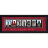 Indiana Hoosiers Letter Art