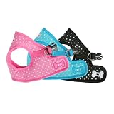 Puppia PUAH301PIMD Harness - Dotty B Jacket Pink Medium