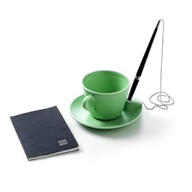 Design House Stockholm Design House Poem Cup & Saucer (green)