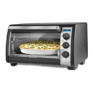 Black and Decker CTO6120B Toast-R-Oven Classic 6-Slice Countertop Oven Broiler, Black by 