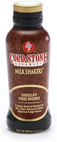 Cold Stone Creamery Chocolate Fudge Brownie Milk Shakers® Pack of 6, 12 Oz. Bottles