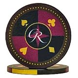 100 Grand Royale Ceramic Chips - Black