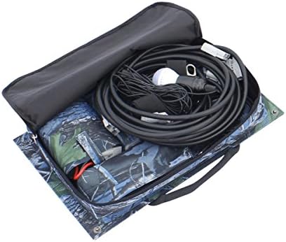 V LED Warehouse 2-USB Port Ultra-thin Portable Foldable Outdoor Solar Panel Charger Compatible with Cell Phone Tablet Camera and Other Digital Devices, 60W