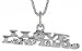 Sterling Silver I LOVE LAKE TAHOE Talking Pendant