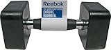 Reebok 05-55123 SQUARE RUBBERCOATED CHROME DUMBBELLS