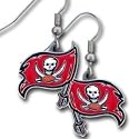Tampa Bay Buccaneers Dangling Earrings - NFL Football Fan Shop Sports Team Merchandise