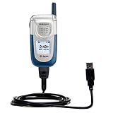 Classic Straight USB Cable for the Samsung RL-A760 with Power Hot Sync and Charge capabilities - Gomadic Brand w/ TipExchange Technology