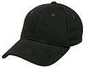 Plain Black Adjustable Hat