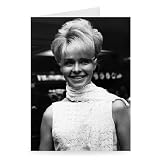 Susannah York - Greeting Card (Pack of 2) - 7x5 inch - Art247 - Standard Size - Pack Of 2
