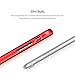 iPhone 7 Case, ROCK [Royce] - Black & Red [Ultra Thin][Heavy Duty][Metal Texture Side Buttons][Dual Layered][Slim Fit][Hard PC + Soft TPU] For Apple iPhone 7 (2016)