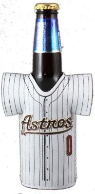 HOUSTON ASTROS MLB BOTTLE JERSEY KOOZIE COOLER COOZIE