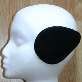 Wraparound Earmuffs - Black Ear Muffs