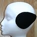 Wraparound Earmuffs - Black Ear Muffs