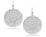 Plantium Plated Dahlia Earrings