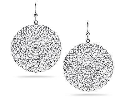 Plantium Plated Dahlia Earrings