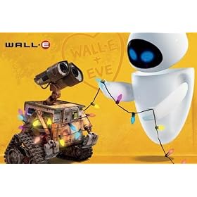 Robots in Love Wall-E Movie 91.5x61cm Poster