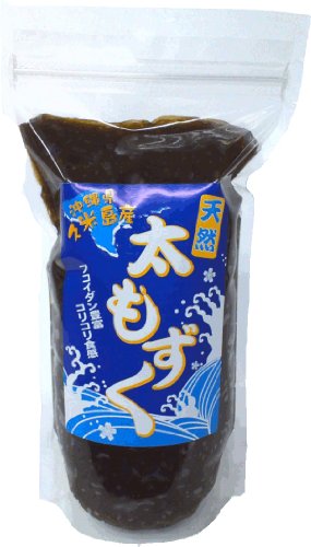 沖縄県久米島産 天然太もずく 500g×2袋
