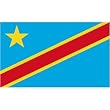 Congo Dem Rep 3ft x 5ft Nylon Flag