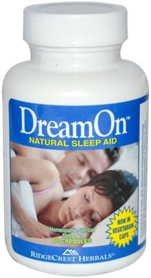 RidgeCrest Herbals DreamOn Natural Sleep Aid - 60 Capsules