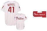 Charlie Manuel Philadelphia Phillies 2008 World Series Champions Autographed Replica Jersey with WS Patch