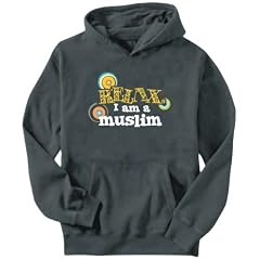 Relax, I am a Muslim Herren Hoodie Dunkelgrau