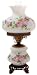 Pink Red Roses Medium Hurricane Night Light Table Lamp