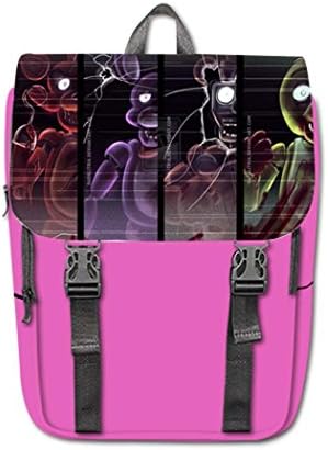 Five Night at Freddy's School Shoulders Backpack Fuchsia