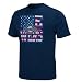 Milwaukee Brewers Navy Heather Majestic Star Spangled T-Shirt