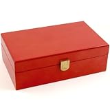 Don Salvatore Red Desk / Travel Cigar Humidor 20 CT