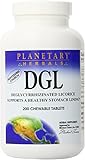 Planetary Herbals DGL, Chewable Tablets, 200 tablets