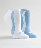 Puma Women's Microfiber Runner Sports Socks 2-Pack Hosiery