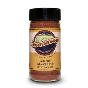 Rib and Chicken Rub by Granite Bay Farms