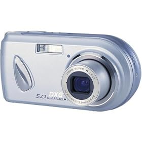 DXG DXG-518S 5.0 MegaPixel Camera with 3x Optical Zoom and 2 Inch LCD (Silver)