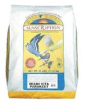 Sun Seed Company BSS14453 Miami Vita Mix Parakeet Food, 25-Pound
